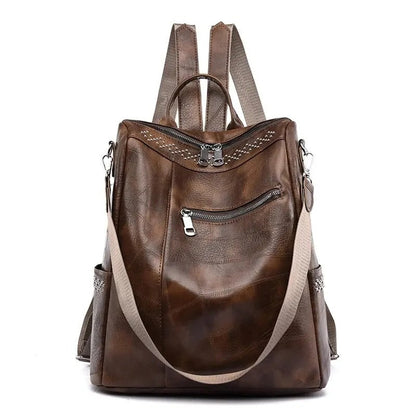 Martina | Harper Vintage leather backpack