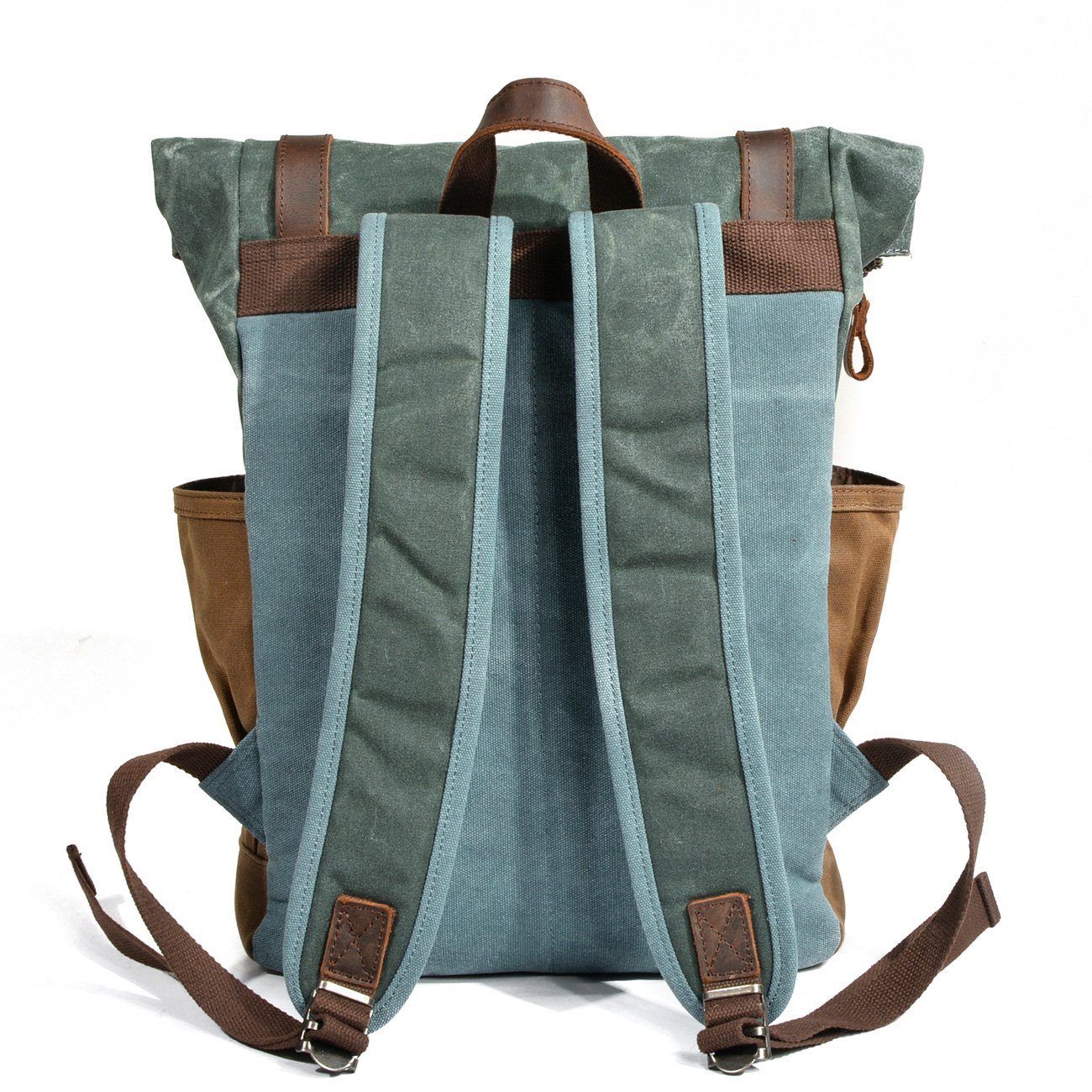 Waxed Canvas Rolltop Backpack | MARSEILLE