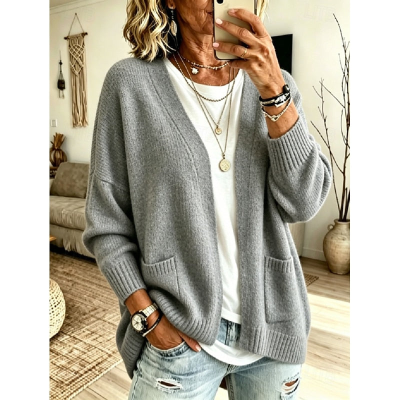 Rosalie™ | Relaxed Open-Front Cardigan