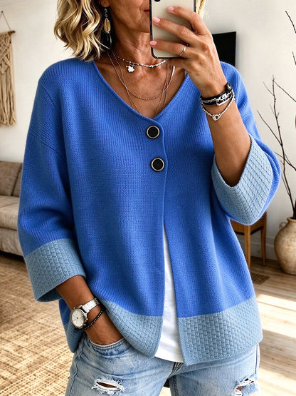Lauren™ | Color-Block Knit Cardigan