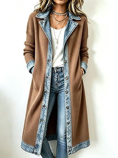Brielle™ | Casual Longline Knit Cardigan