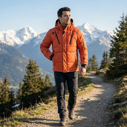 Ethan™ | Insulated Hooded Winter Jacket