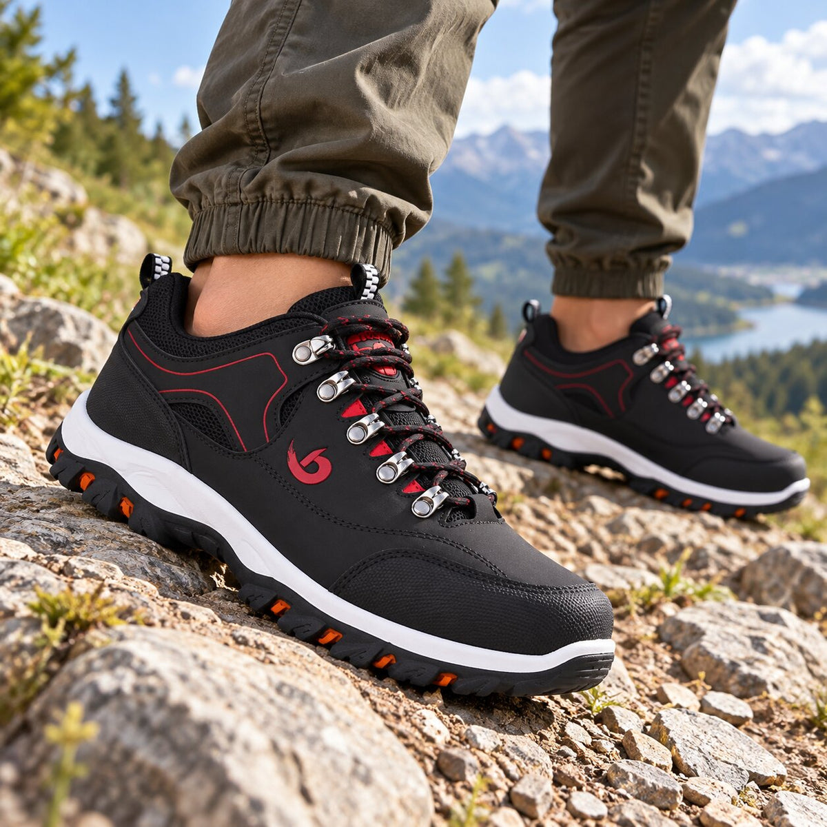 Logan™ | Waterproof Wide-Fit Low Hiking Shoes