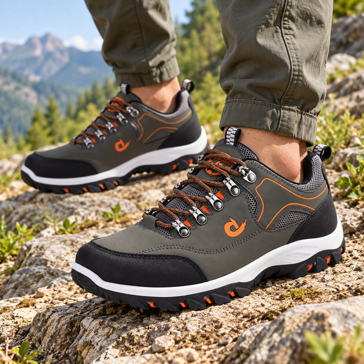 Logan™ | Waterproof Wide-Fit Low Hiking Shoes