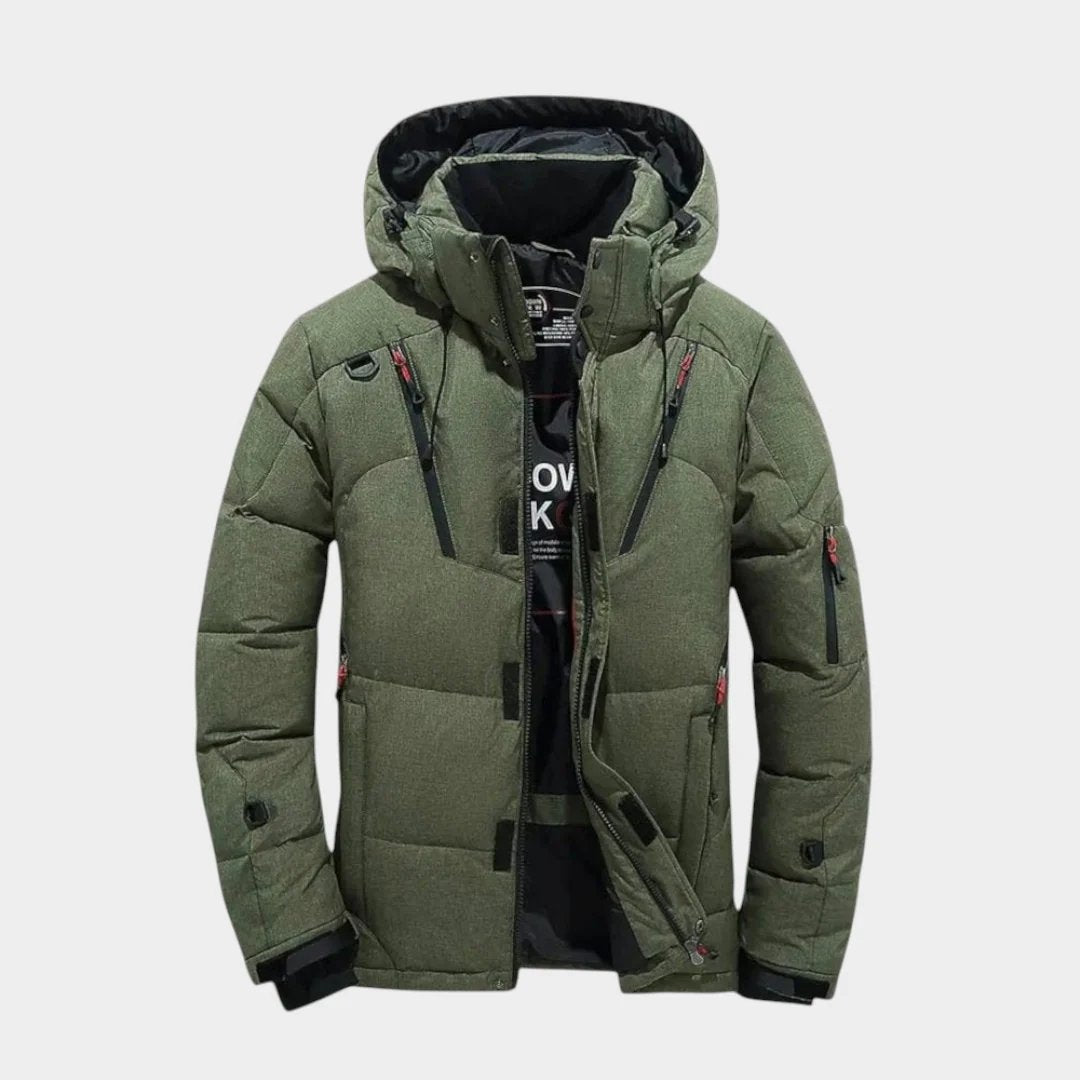 Ethan™ | Insulated Hooded Winter Jacket