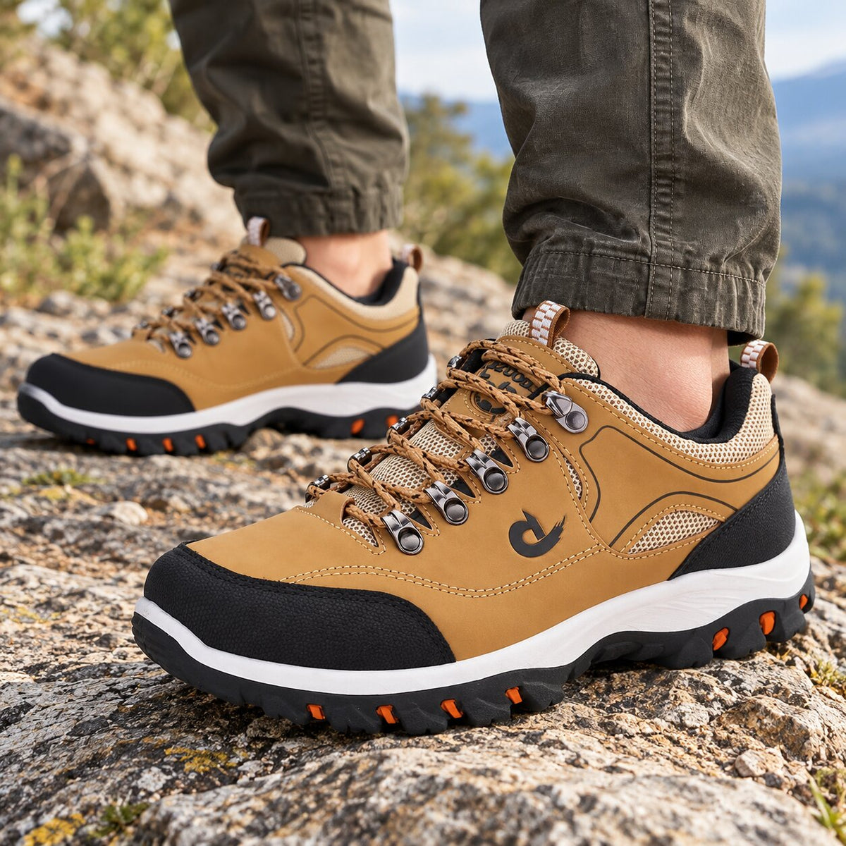 Logan™ | Waterproof Wide-Fit Low Hiking Shoes