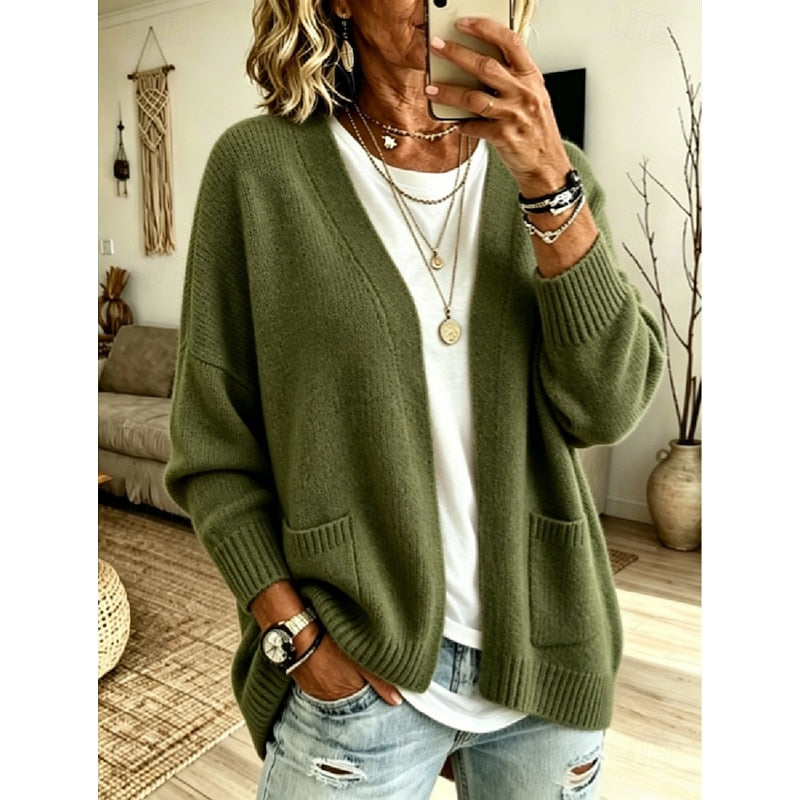 Rosalie™ | Relaxed Open-Front Cardigan