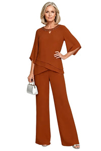 Victoria™ | Sophisticated Relaxed-Fit Formal Pants Set