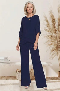 Victoria™ | Sophisticated Relaxed-Fit Formal Pants Set