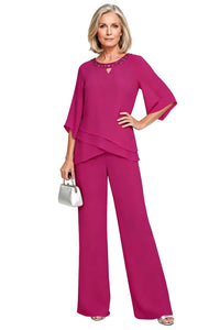 Victoria™ | Sophisticated Relaxed-Fit Formal Pants Set