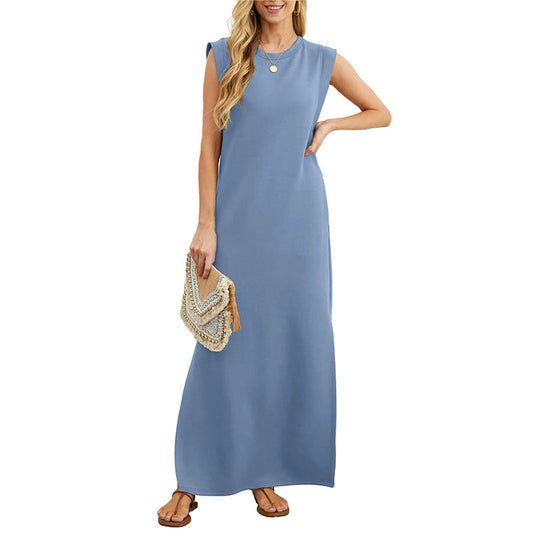 Emma | Long Fluid Anti-crease Dress