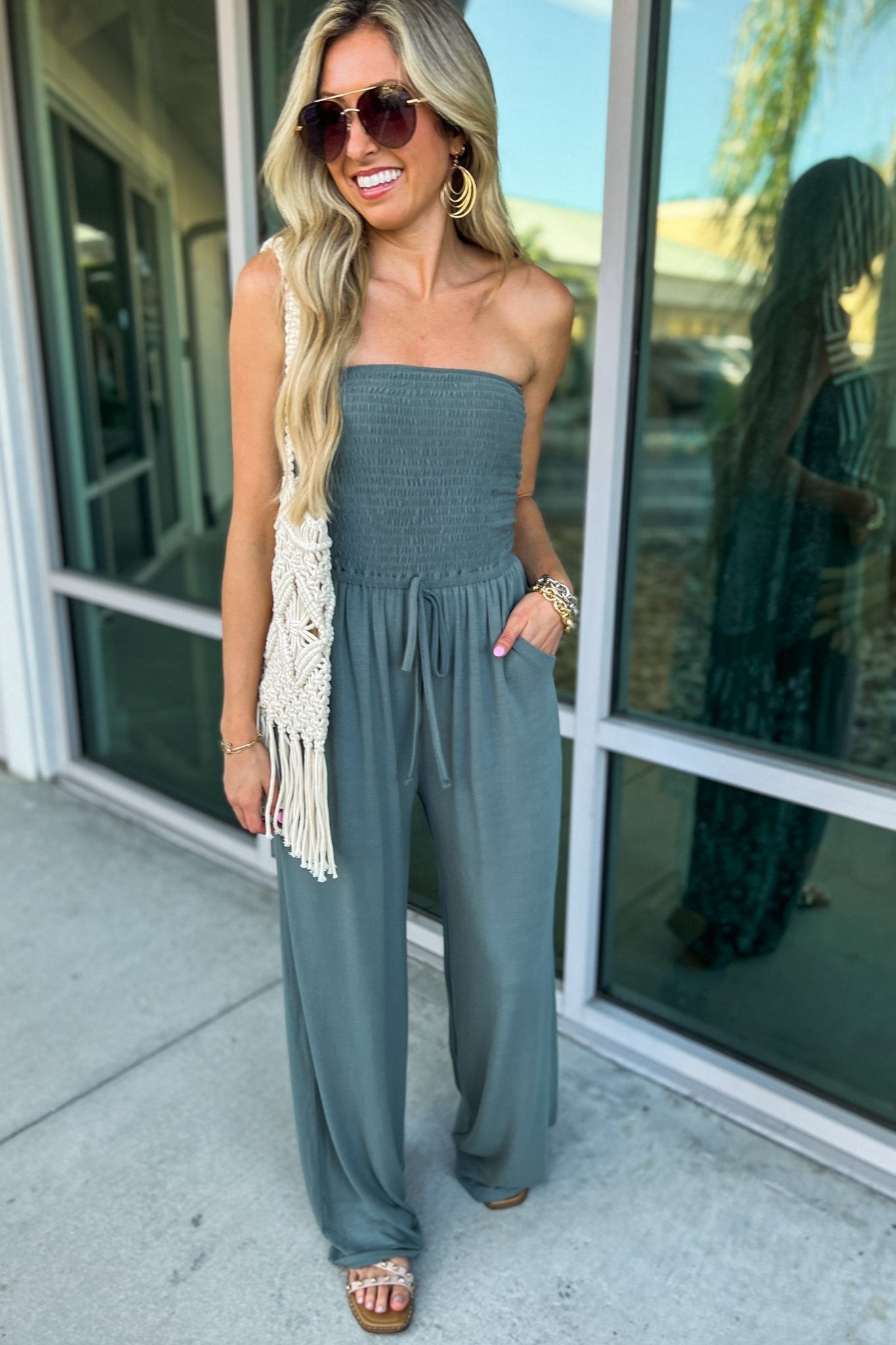 Harper | Trendy Off-Shoulder Jumpsuit