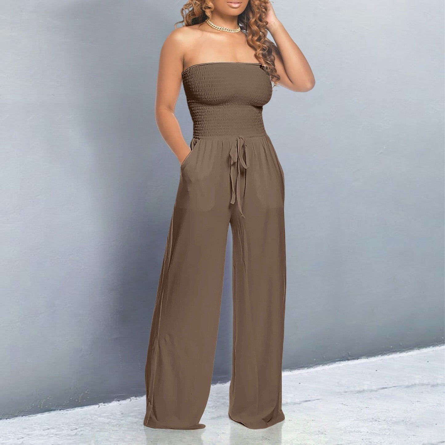 Sophia | Trendy Off-Shoulder Jumpsuit