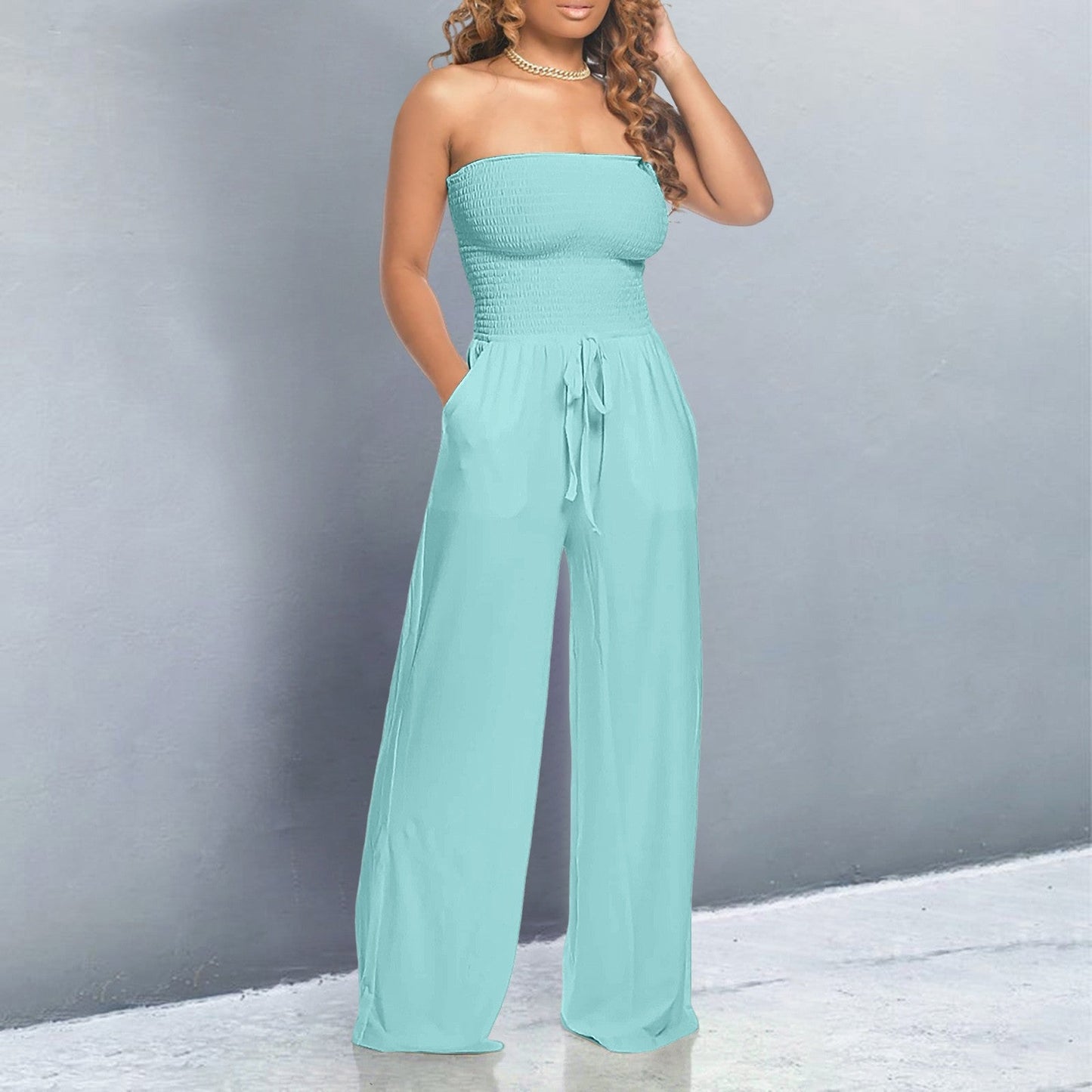 Sophia | Trendy Off-Shoulder Jumpsuit