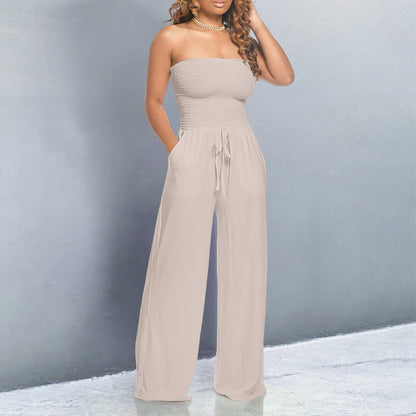 Sophia | Trendy Off-Shoulder Jumpsuit