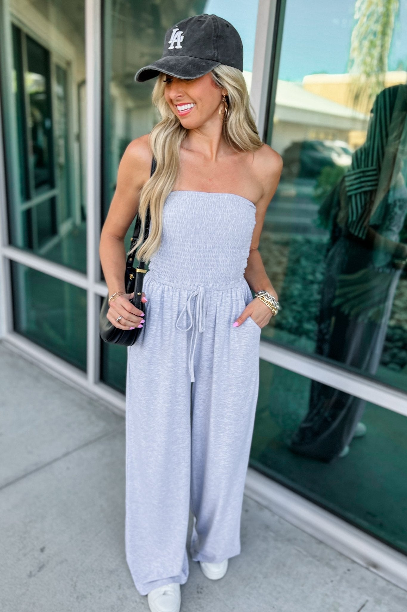 Harper | Trendy Off-Shoulder Jumpsuit