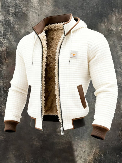 Shawn | Retro Hooded Zip Jacket