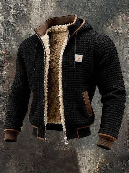 Shawn | Retro Hooded Zip Jacket