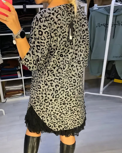 Sonia™ | Leopard Print Women Dress